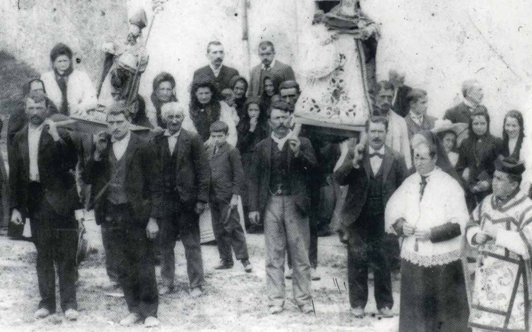 Fiestas de Santa Ana. La Procesión (1886).