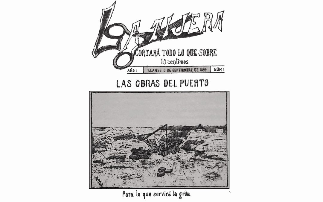 BUCEANDO POR “EL ORIENTE DE ASTURIAS” | «LAS OBRAS DEL PUERTO» AÑO 1899