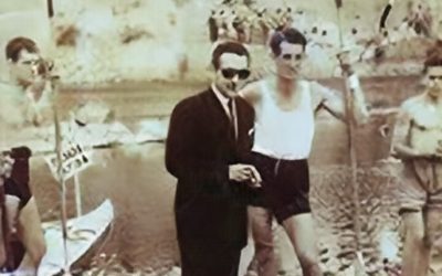 EN EL DESCENSO DEL SELLA, PIRAGÜISTAS LLANISCOS