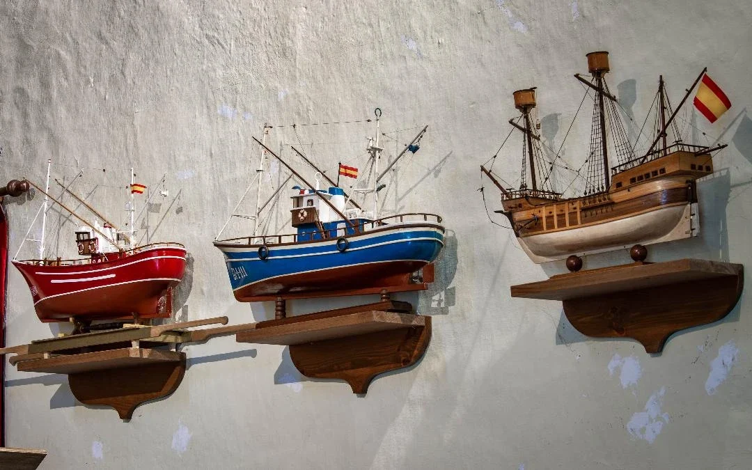 LOS BARCOS DEL TECHO DE LA CAPILLA DE SANTA ANA