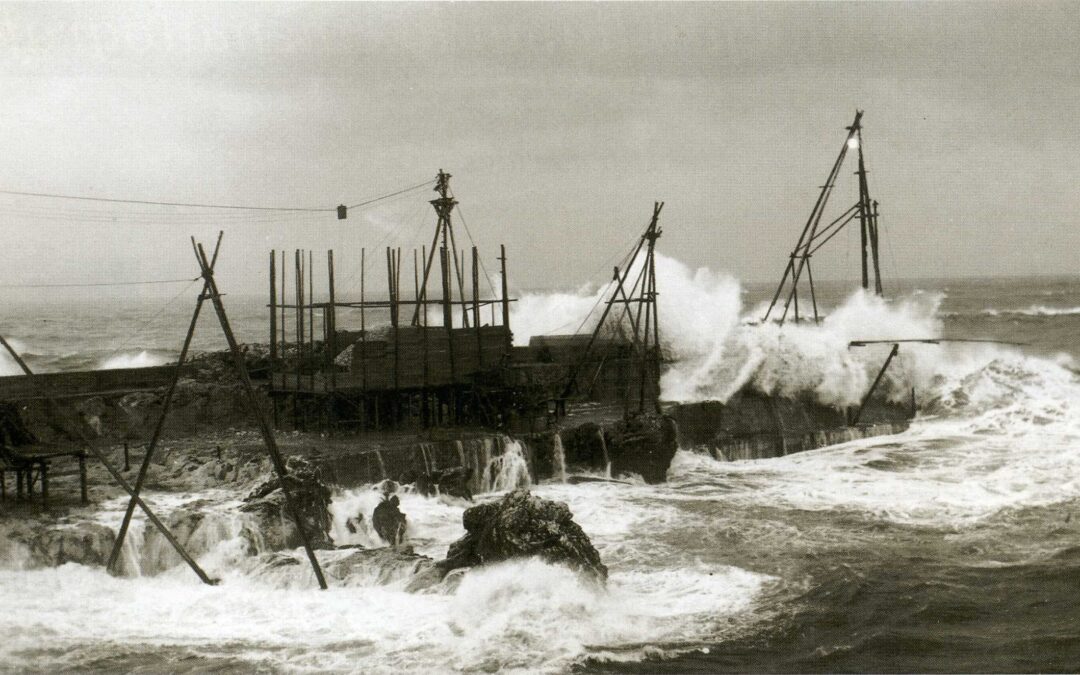 AÑO 1897, TRABAJO EN LAS OBRAS DEL PUERTO