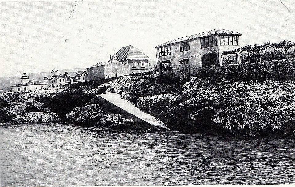 'Cueva de San Antón', bajo la capilla.(1920)