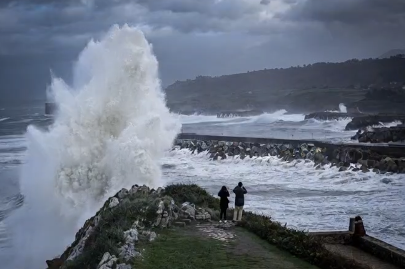 El 21 de enero de 2011, un temporal de los más fuertes