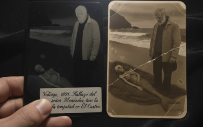 El último secreto del Cantábrico: Una fotografía hallada en Llanes resucita el misterio del «Hombre Pez»