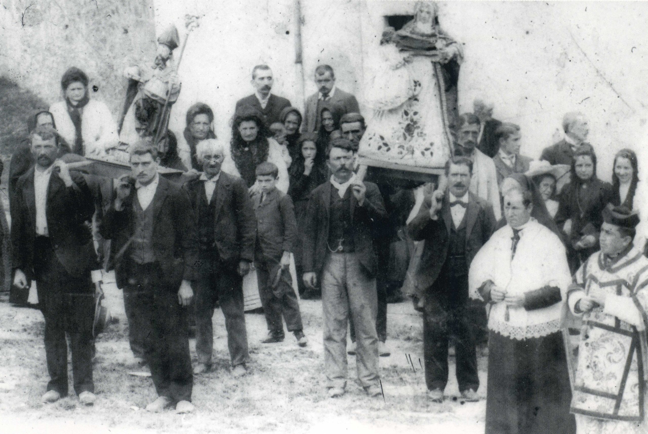 Fiestas de Santa Ana. La Santa vestida. (1886)