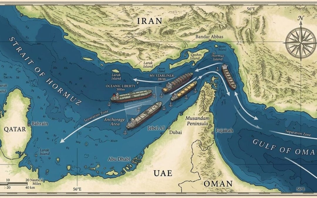 EL “ESTRECHO DE ORMUZ”. UNO DE LOS PASOS MARÍTIMOS MÁS ESTRATÉGICOS DEL MUNDO.