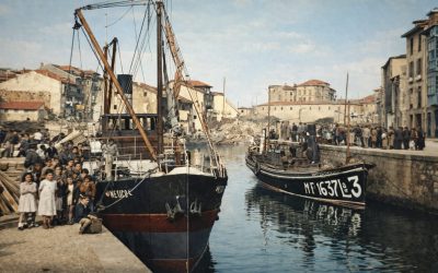 Año 1887,  LA PRIMERA LLEGADA DE “EL MÉXICO”