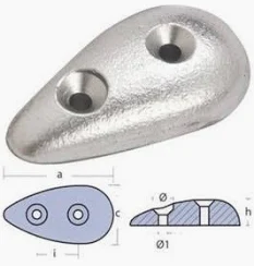 Ánodo para casco
