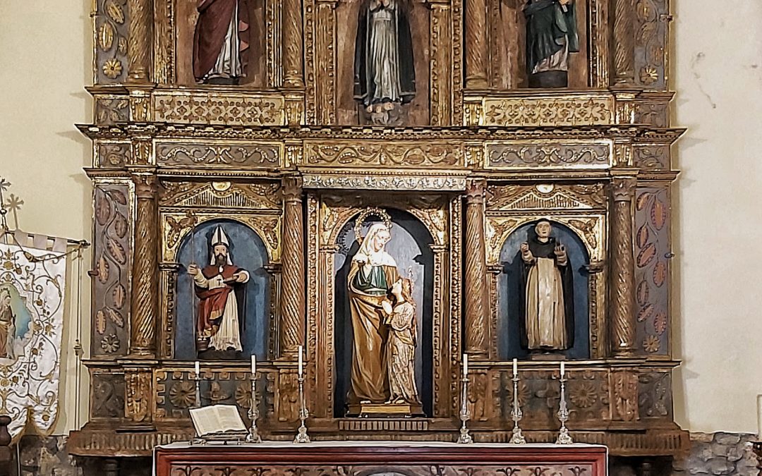 ¿SABÍAIS QUÉ EL RETABLO DE LA CAPILLA DE SANTA ANA ESTUVO A PUNTO DE DESAPARECER EN MÁS DE UNA OCASIÓN?