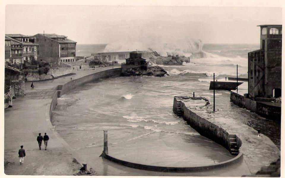 Marejada en el Sablín. Caminín de casa. (1950)