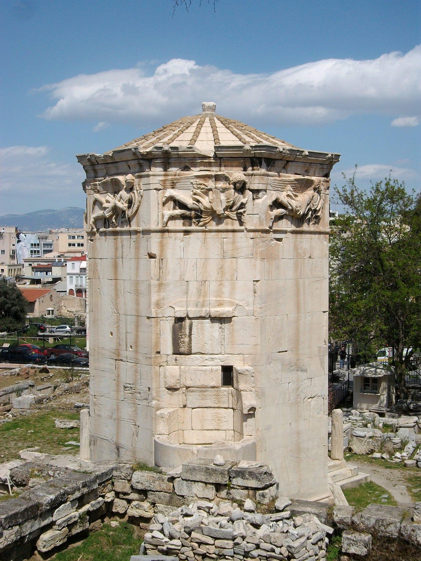 La Torre de los Ventos' en Atenas (Grecia)